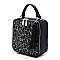 MEDIUM BOXY LEOPARD PRINT SATCHEL