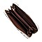 Python Snake Skin Fringe Colorblock 2-in-1 Shoulder Bag Hobo