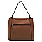 Fashion Zipper 2-in-1 Shoulder Bag