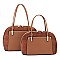 Front Pocket 2-in-1 Dome Satchel
