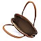 Front Pocket 2-in-1 Dome Satchel