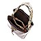 Python Snake Skin 2-in-1 Shoulder Bag Hobo
