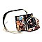3-in-1 Magazine Cover Collage Cosmetic Case