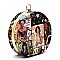 Michelle Obama Metal Frame Cross Body Clutch