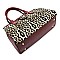 Leopard Colorblock 2-in-1 Satchel