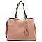 Fashion Tassel Multi Compartment Satchel