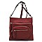 Multi-Pocket Cross Body Messenger