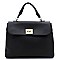 Fashion Twist Lock 3-in-1 Satchel