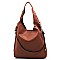 Fashion 2-in-1 Shoulder Bag Hobo