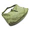 Perforated Laser Cut Shoulder Bag Hobo