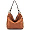 Fashion Whipstitch Bucket Shoulder Bag
