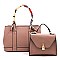 Fashion Scarf Top Handle 2-in-1 Satchel