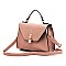 Fashion Scarf Top Handle 2-in-1 Satchel