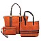 Laser Cut Stripe 3-in-1 Shopper