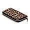 Studded Motorcycle Jacket Leopard Trim 2-in-1 Boston Bag