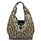 Python Snake Skin 2-in-1 Shoulder Bag