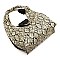 Python Snake Skin 2-in-1 Shoulder Bag