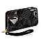 Glossy Animal Patchwork Printed 2-in-1 Drawstring Backpack