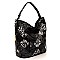 Glossy Animal Patchwork Printed 2-in-1 Shoulder Bag