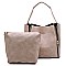 Fashion Zipper Python 2-in-1 Bucket