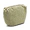 Medium 2 in 1 Cut-Out Mixed-Material Round Handle Satchel