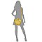 Medium 2 in 1 Cut-Out Mixed-Material Round Handle Satchel