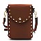 Fashion Studded Cell Phone Purse