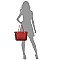 Quilted Classic Shopper 2-in-1 Tote