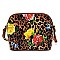 2 in 1 Butterfly Leopard Print Patent Tote Value SET