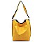 Fashion 2-in-1 Bucket Shoulder Bag