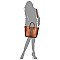 Croc Alligator 2-in-1 Shopper