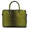 Croc Alligator Brief Bag Laptop Case