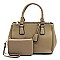 Saffiano Textured 2-in-1 Satchel