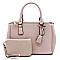 Saffiano Textured 2-in-1 Satchel