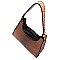 Ostrich Croc 3-in-1 Shoulder Bag