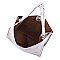 Weaved Top Handle 3-in-1 Satchel