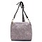 Weaved Top Handle 3-in-1 Satchel