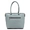 2-in-1 Embossed Shopper Wallet Set