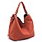 Fashion Laser Cut Perforated 2-in-1 Shoulder Bag