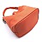 Fashion Laser Cut Perforated 2-in-1 Shoulder Bag