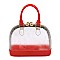 Stylish Jelly Candy See Thru Cute Dome Satchel