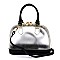 Stylish Jelly Candy See Thru Cute Dome Satchel