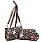 3-in-1 Leopard Flower Crossbody Set