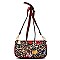 3-in-1 Leopard Flower Crossbody Set