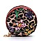 3-in-1 Leopard Flower Crossbody Set