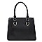Top Handle Ostrich Croc Satchel