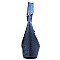 2-in-1 Shoulder Bag Ostrich Croc Hobo