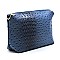 2-in-1 Shoulder Bag Ostrich Croc Hobo