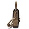 Top Flap Croc Alligator Cell Phone Purse & Crossbody Bag