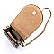 Top Flap Croc Alligator Cell Phone Purse & Crossbody Bag